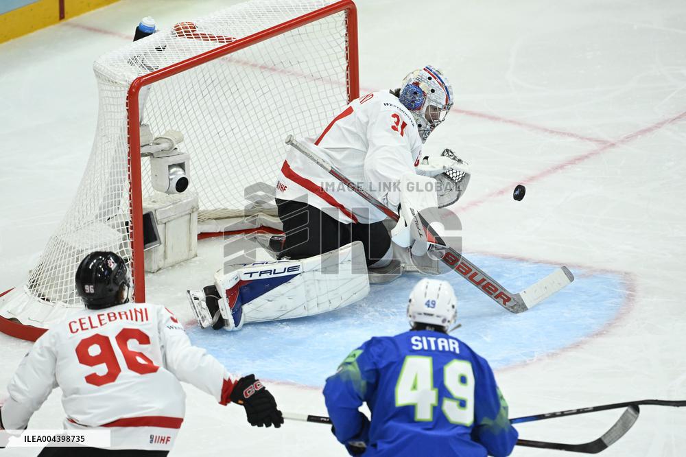 ICE HOCKEY WC SLOVENIA-CANADA