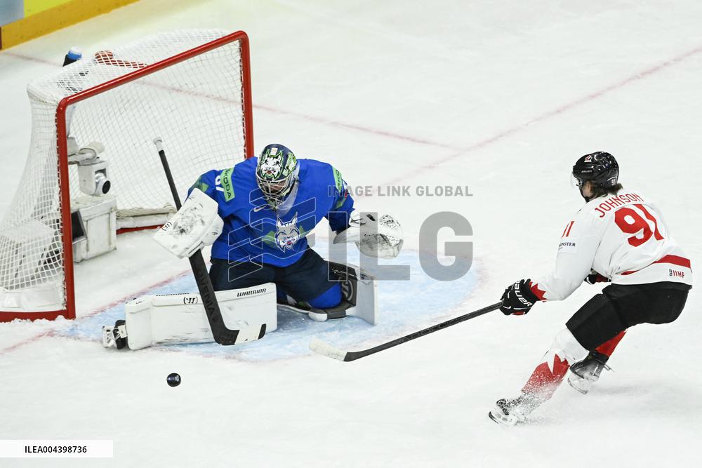 ICE HOCKEY WC SLOVENIA-CANADA