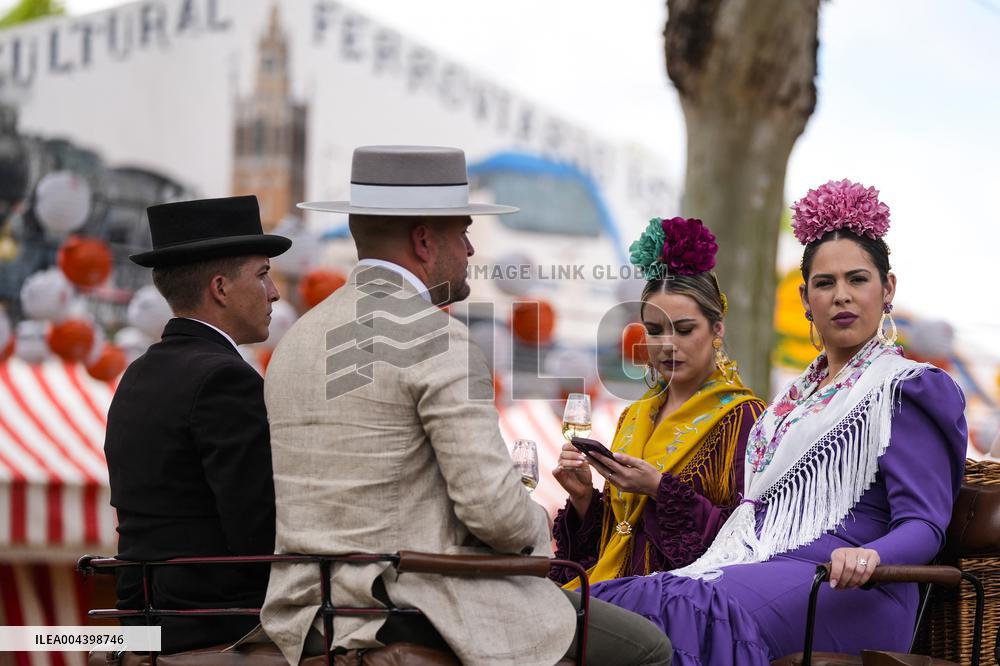 Seville April Fair Friday Atmosphere 2025 - Spain