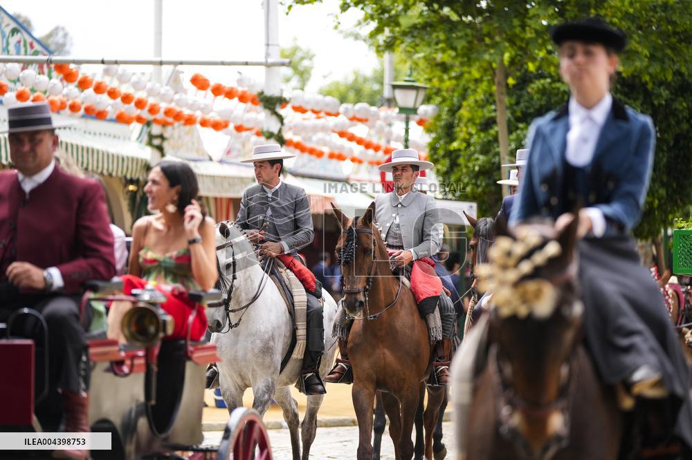 Seville April Fair Friday Atmosphere 2025 - Spain
