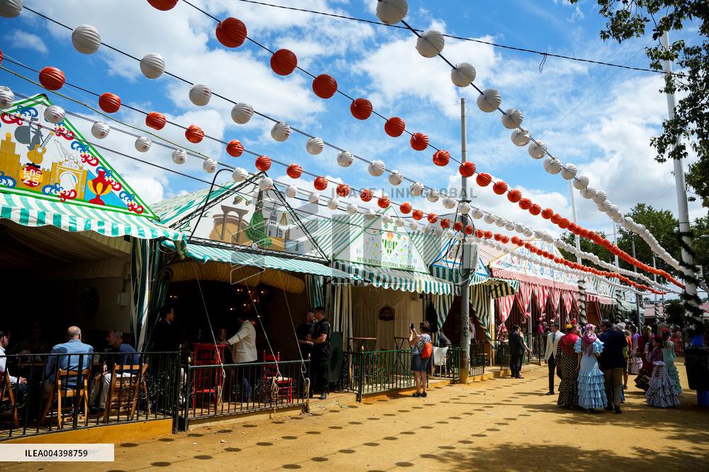 Seville April Fair Friday Atmosphere 2025 - Spain