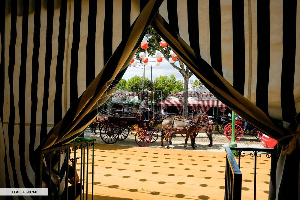 Seville April Fair Friday Atmosphere 2025 - Spain