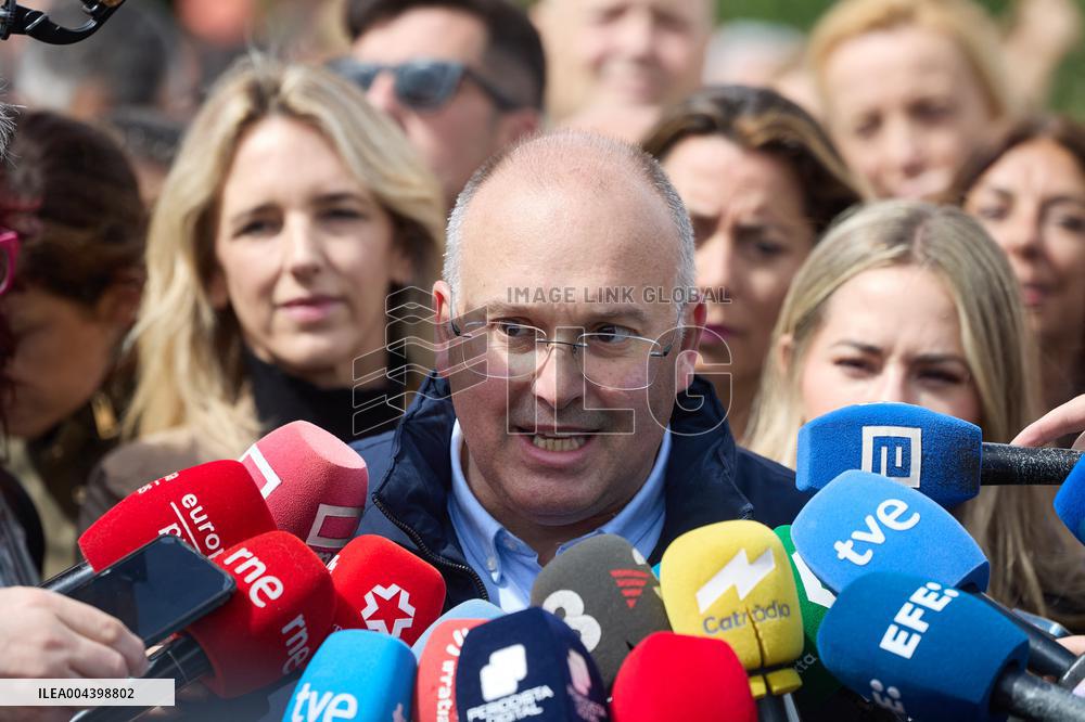Demonstration to Demand the Resignation of Pedro Sanchez - Madrid