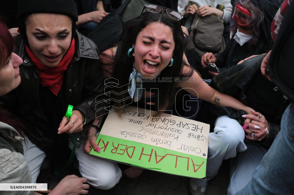 Protest Against The Stray Animal Regulation Bill - Ankara