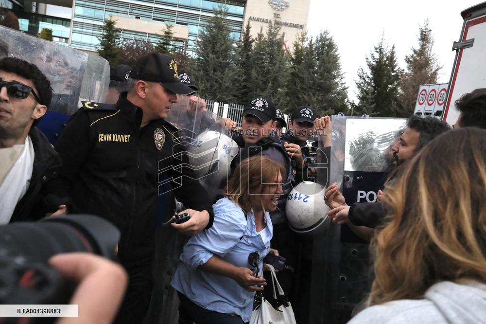 Protest Against The Stray Animal Regulation Bill - Ankara