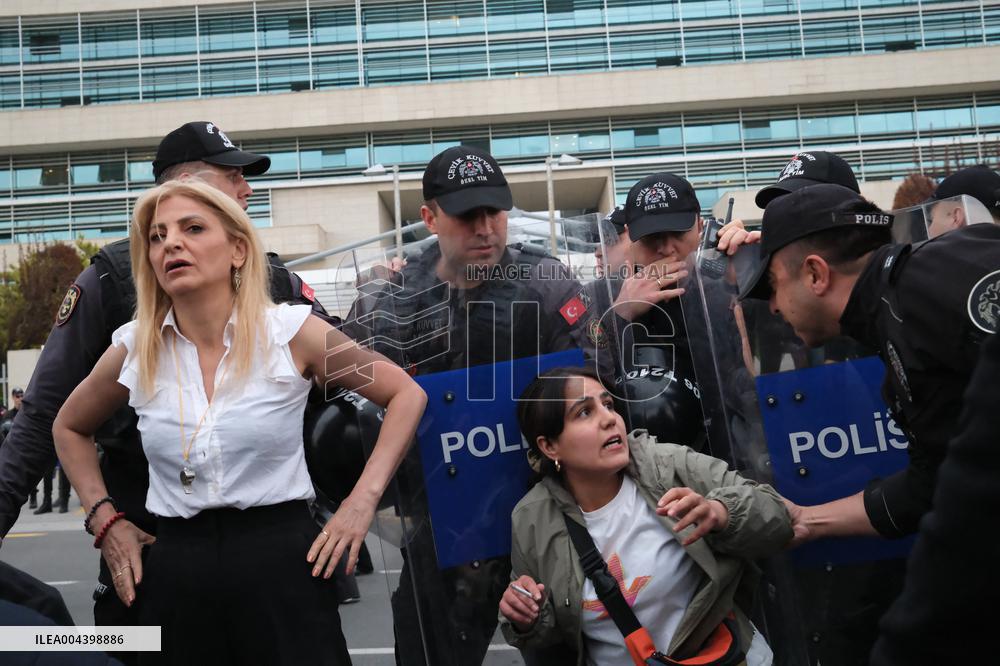 Protest Against The Stray Animal Regulation Bill - Ankara