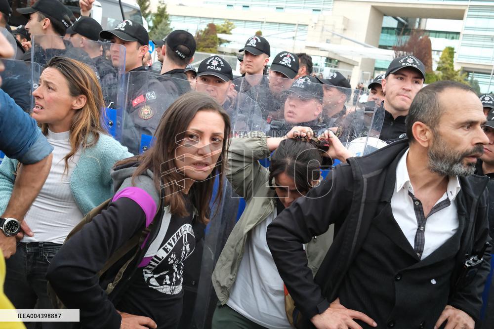 Protest Against The Stray Animal Regulation Bill - Ankara
