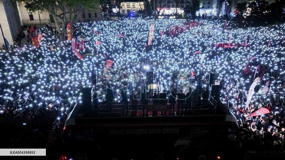 The Nation Claims Its Will Rally in Istanbul - Turkey