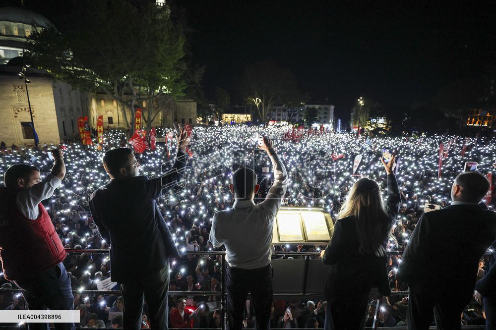 The Nation Claims Its Will Rally in Istanbul - Turkey