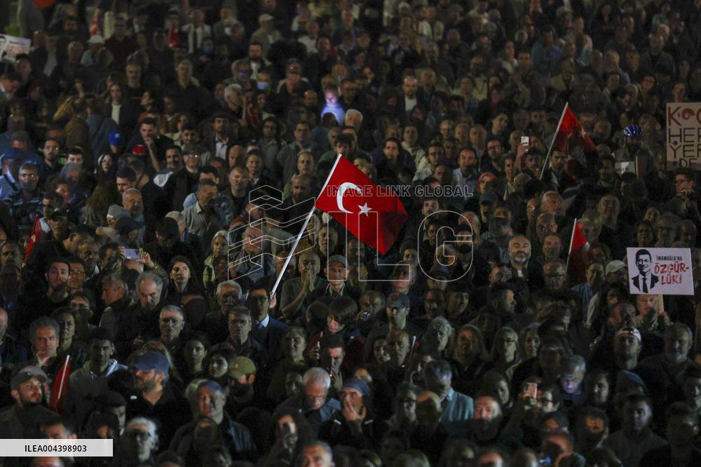 The Nation Claims Its Will Rally in Istanbul - Turkey