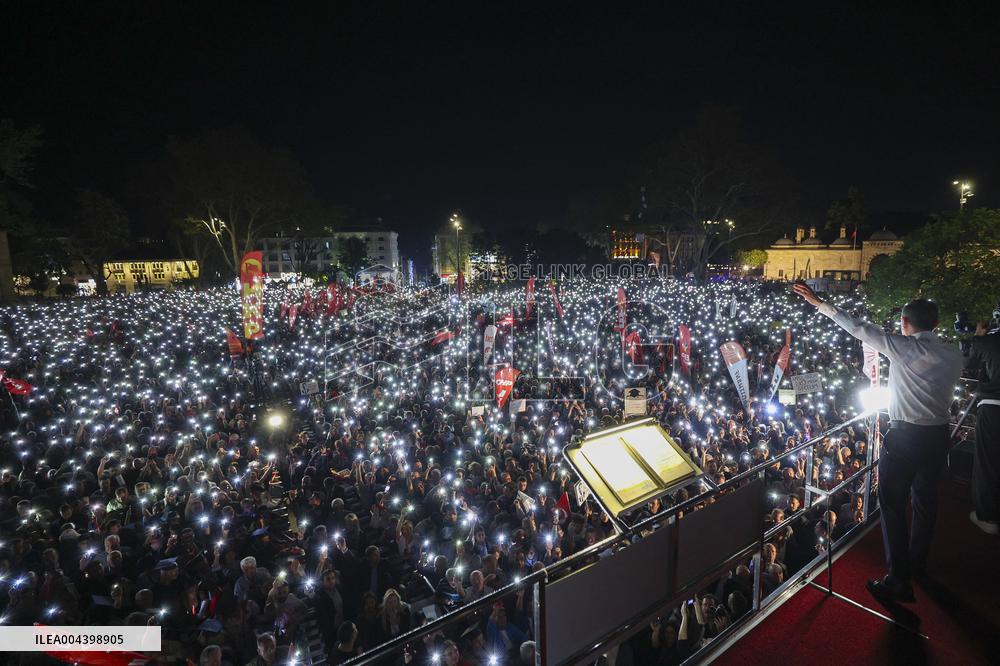 The Nation Claims Its Will Rally in Istanbul - Turkey