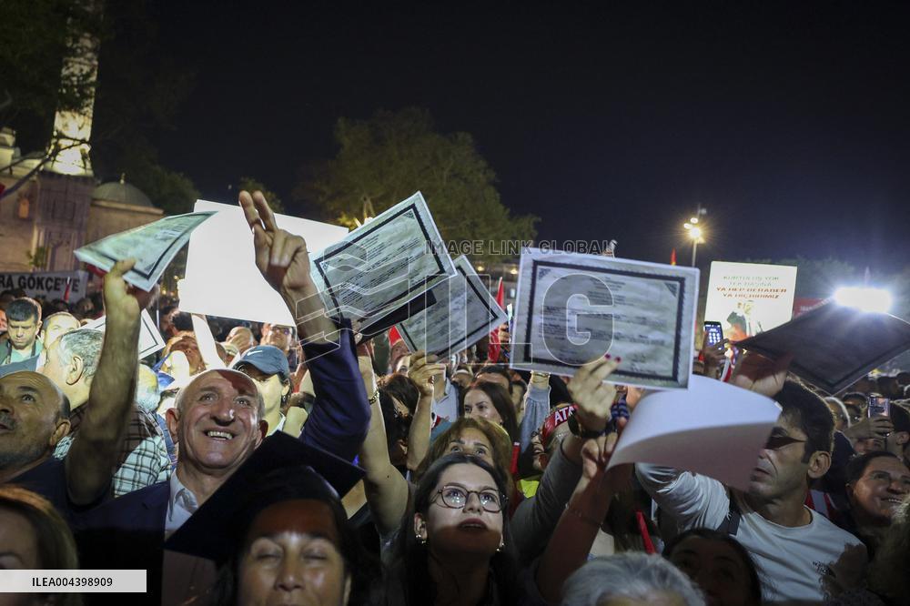 The Nation Claims Its Will Rally in Istanbul - Turkey