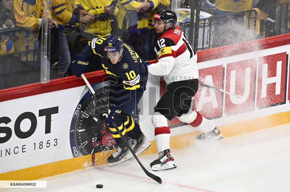 ICE HOCKEY WC SWEDEN-AUSTRIA