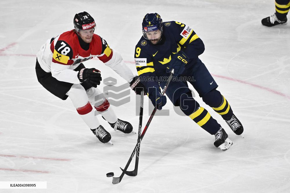 ICE HOCKEY WC SWEDEN-AUSTRIA