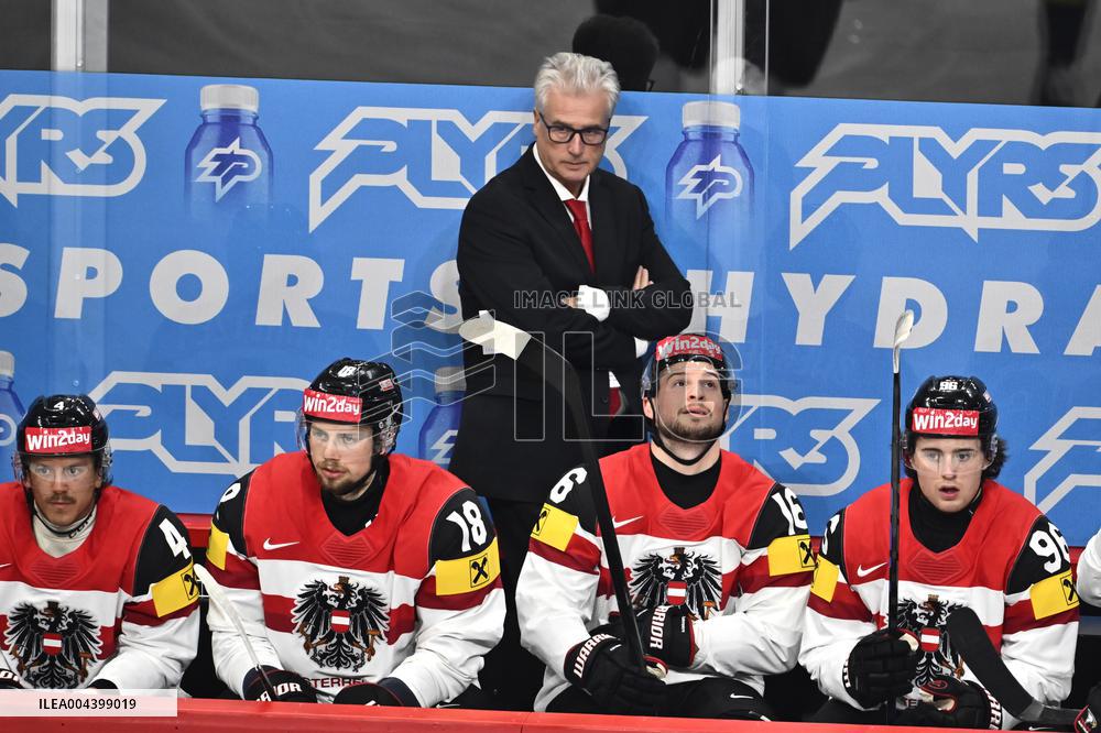 ICE HOCKEY WC SWEDEN-AUSTRIA