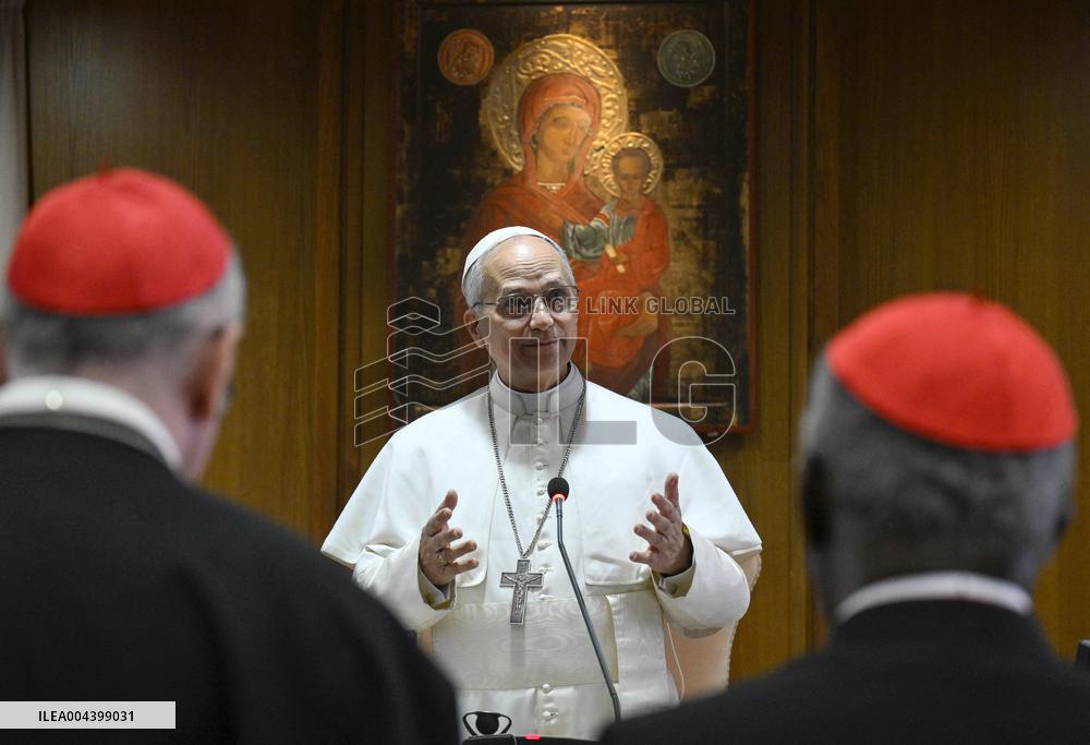 Pope Leo XIV Meets With The College Of Cardinals - Vatican