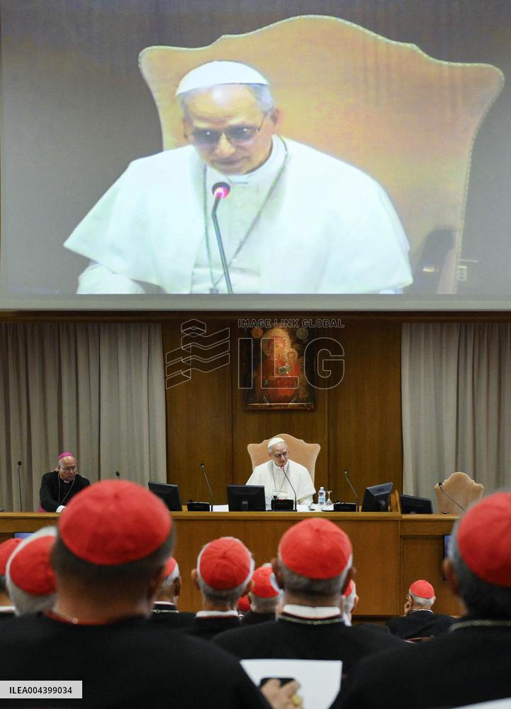 Pope Leo XIV Meets With The College Of Cardinals - Vatican