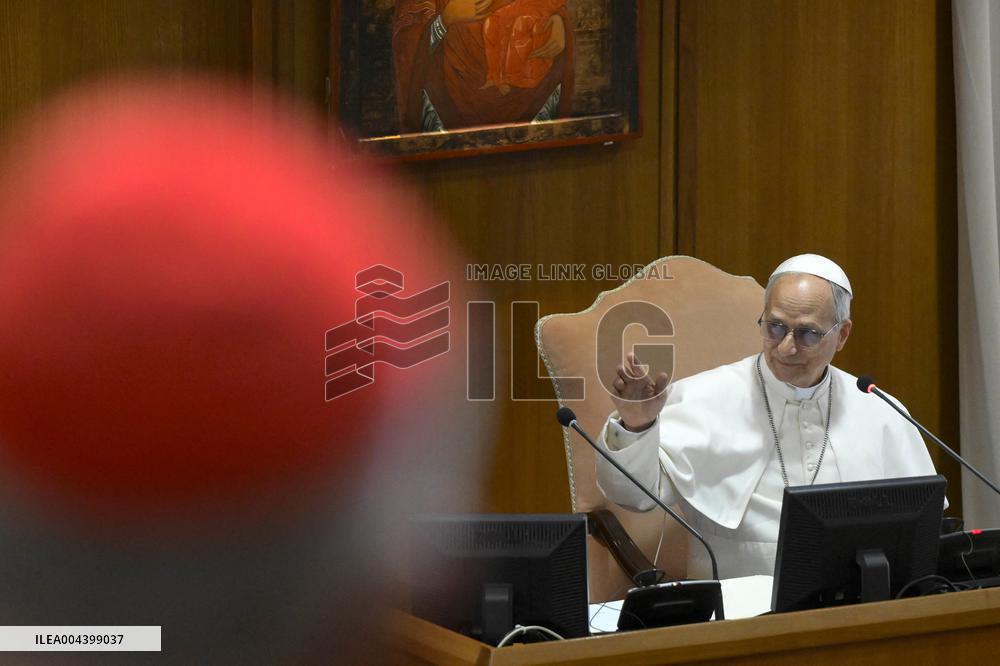 Pope Leo XIV Meets With The College Of Cardinals - Vatican