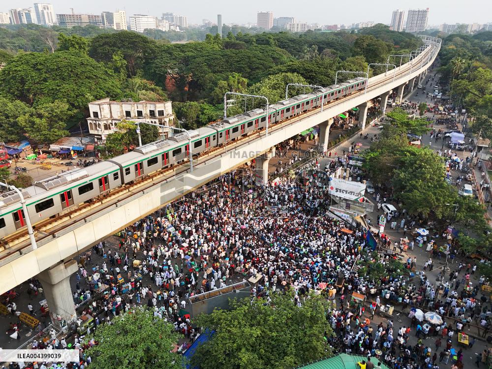 Protest For Ban The Awami League - Dhaka