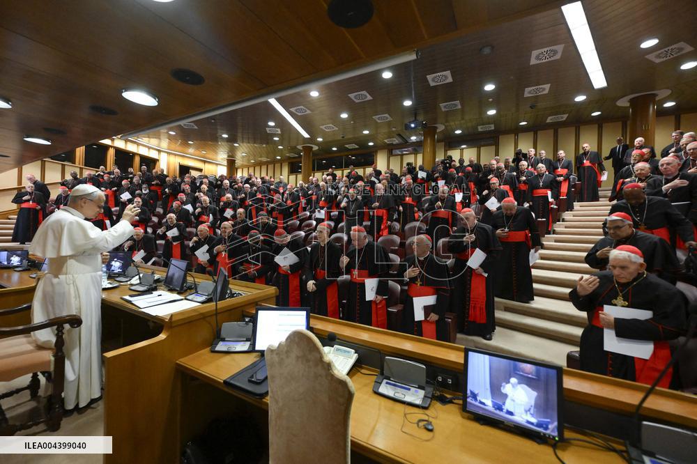 Pope Leo XIV Meets With The College Of Cardinals - Vatican