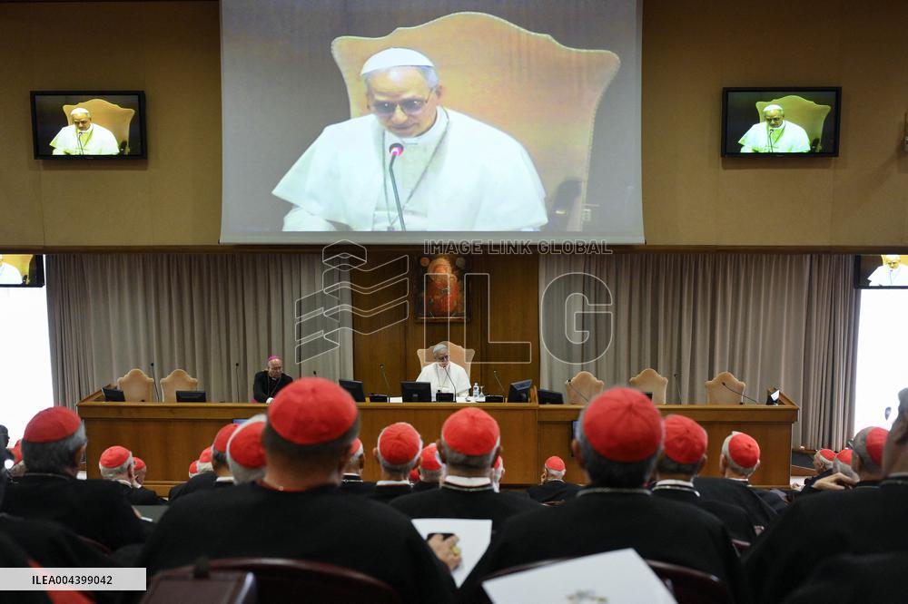 Pope Leo XIV Meets With The College Of Cardinals - Vatican
