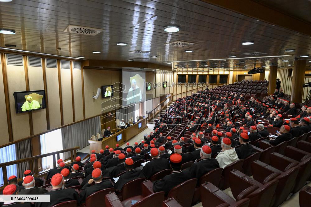 Pope Leo XIV Meets With The College Of Cardinals - Vatican