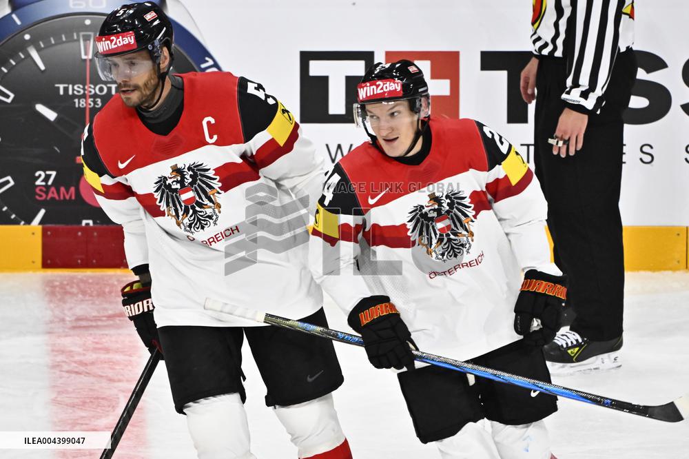 ICE HOCKEY WC SWEDEN-AUSTRIA