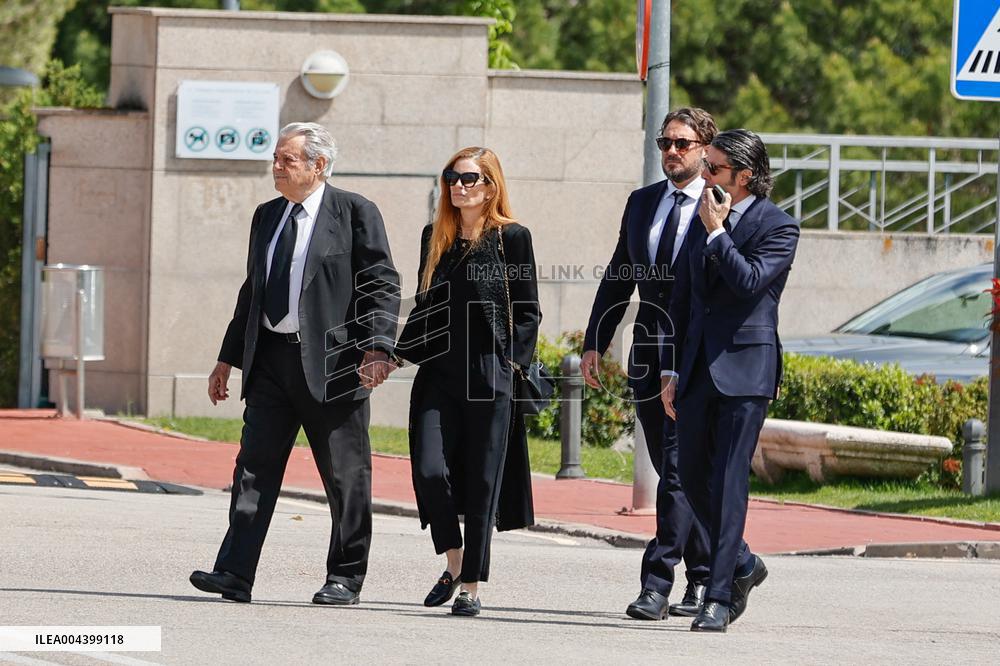 Family And Friends Bid Farewell To Alfonso De Borbon Y Escasany