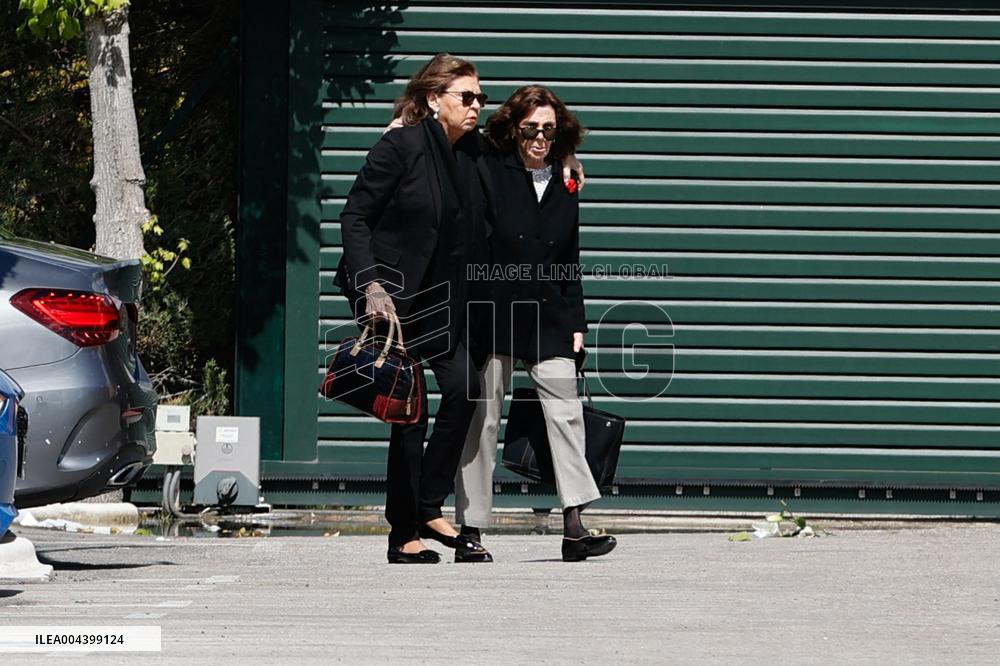 Family And Friends Bid Farewell To Alfonso De Borbon Y Escasany