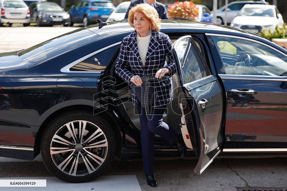 Family And Friends Bid Farewell To Alfonso De Borbon Y Escasany