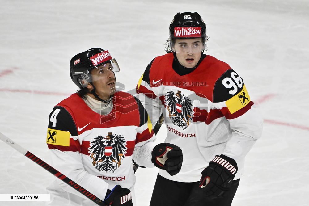 ICE HOCKEY WC SWEDEN-AUSTRIA