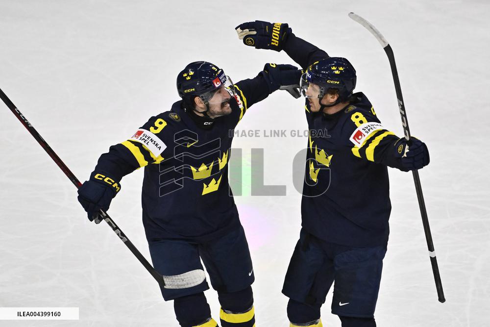 ICE HOCKEY WC SWEDEN-AUSTRIA