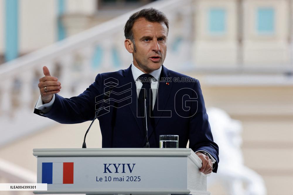 Merz Macron Starmer and Tusk in Kiev for Ukraine Ceasefire Talk