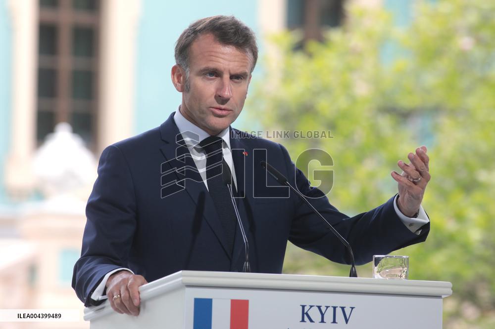 Joint news conference of Ukrainian President and Coalition of Willing leaders in Kyiv