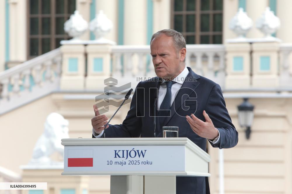 Joint news conference of Ukrainian President and Coalition of Willing leaders in Kyiv