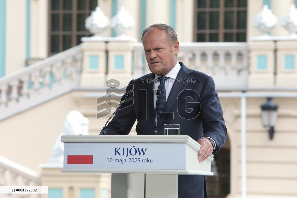 Joint news conference of Ukrainian President and Coalition of Willing leaders in Kyiv