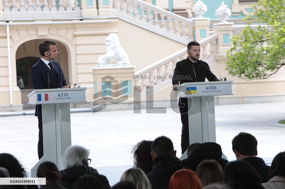 Joint news conference of Ukrainian President and Coalition of Willing leaders in Kyiv