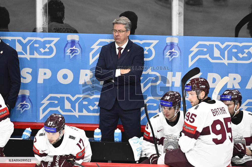 ICE HOCKEY WC FRANCE-LATVIA
