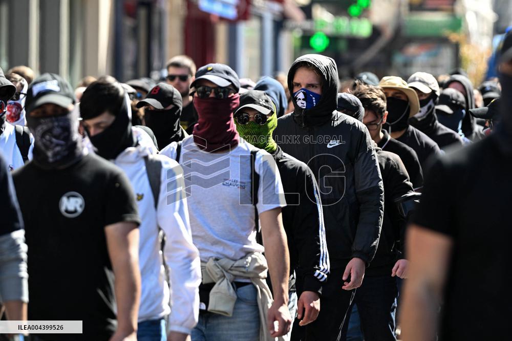 Neo-fascist March in Paris - France