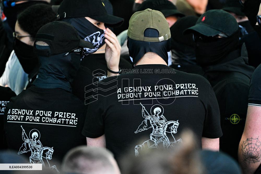 Neo-fascist March in Paris - France