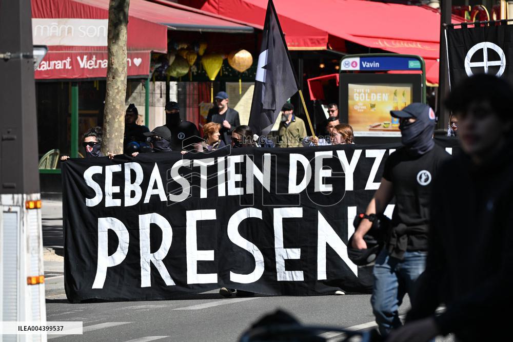Neo-fascist March in Paris - France