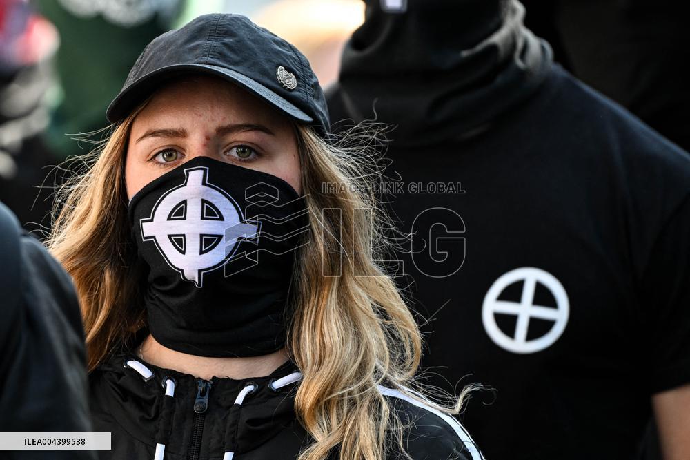Neo-fascist March in Paris - France