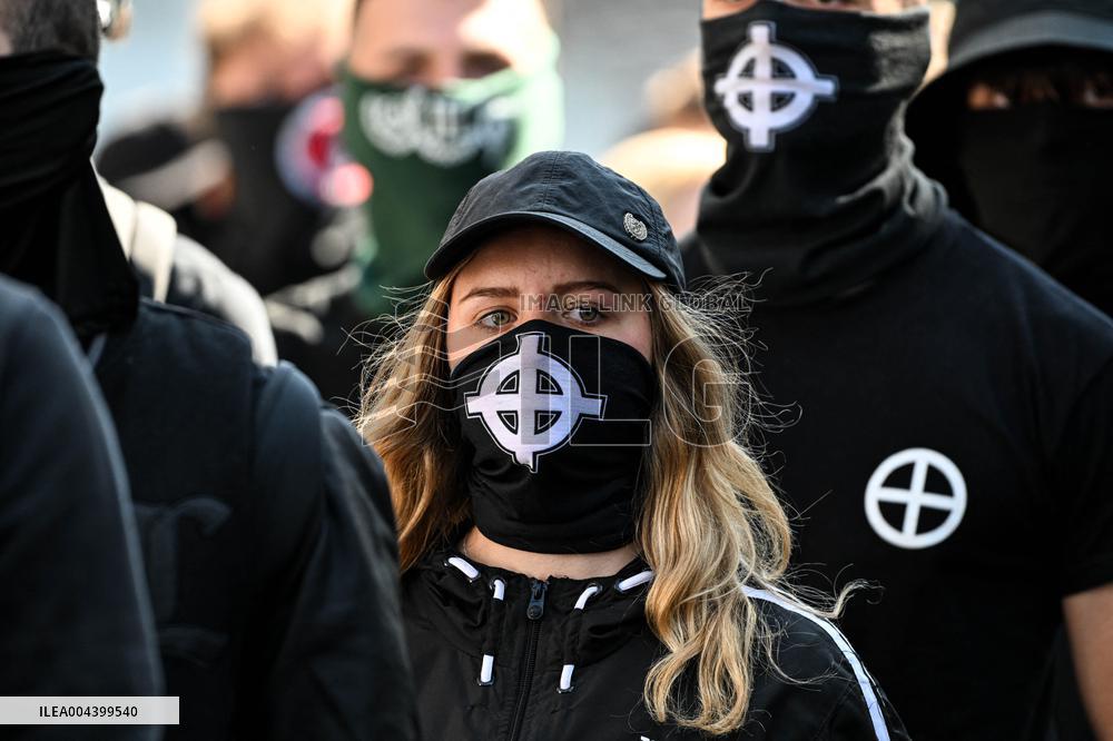 Neo-fascist March in Paris - France