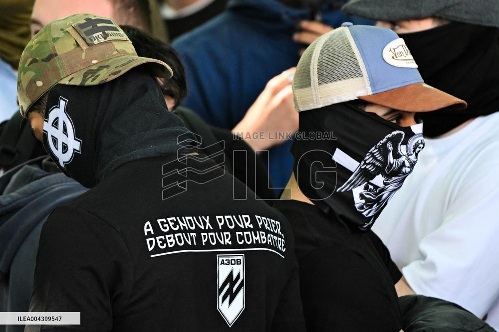 Neo-fascist March in Paris - France