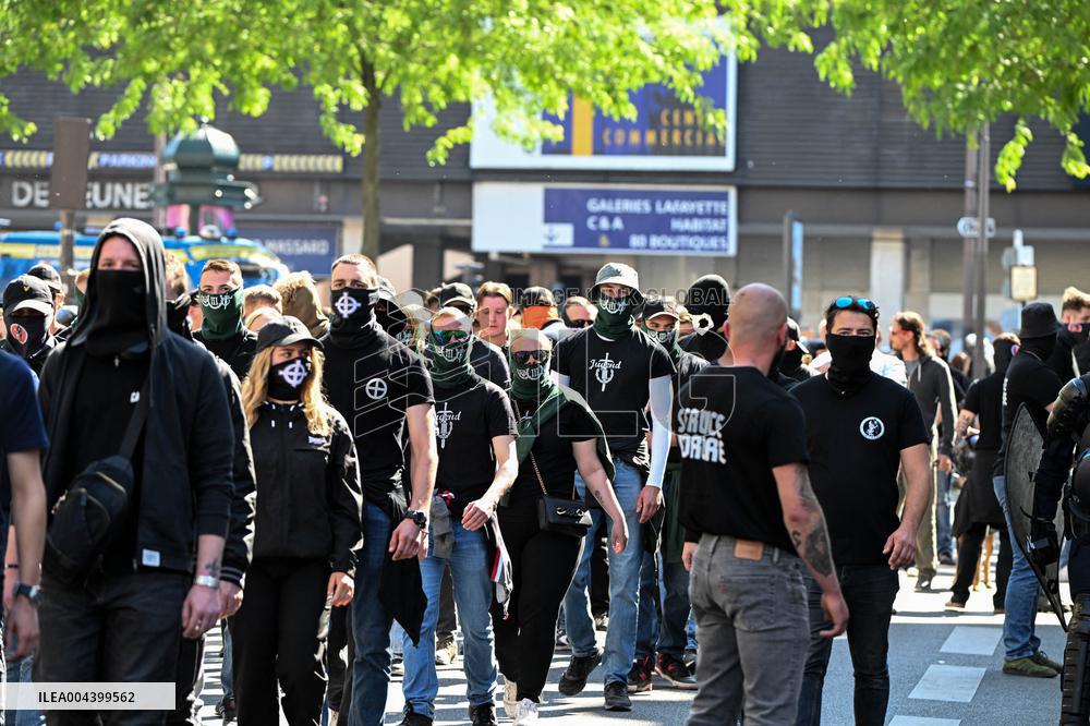 Neo-fascist March in Paris - France
