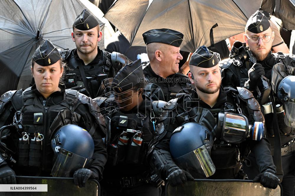 Neo-fascist March in Paris - France