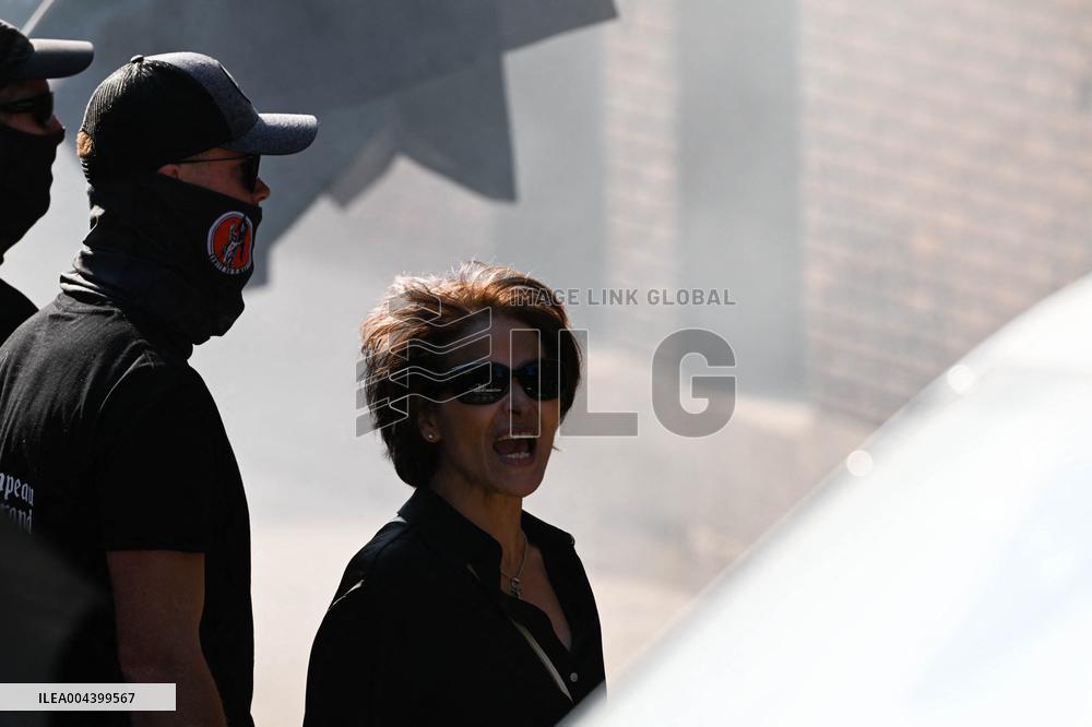 Neo-fascist March in Paris - France