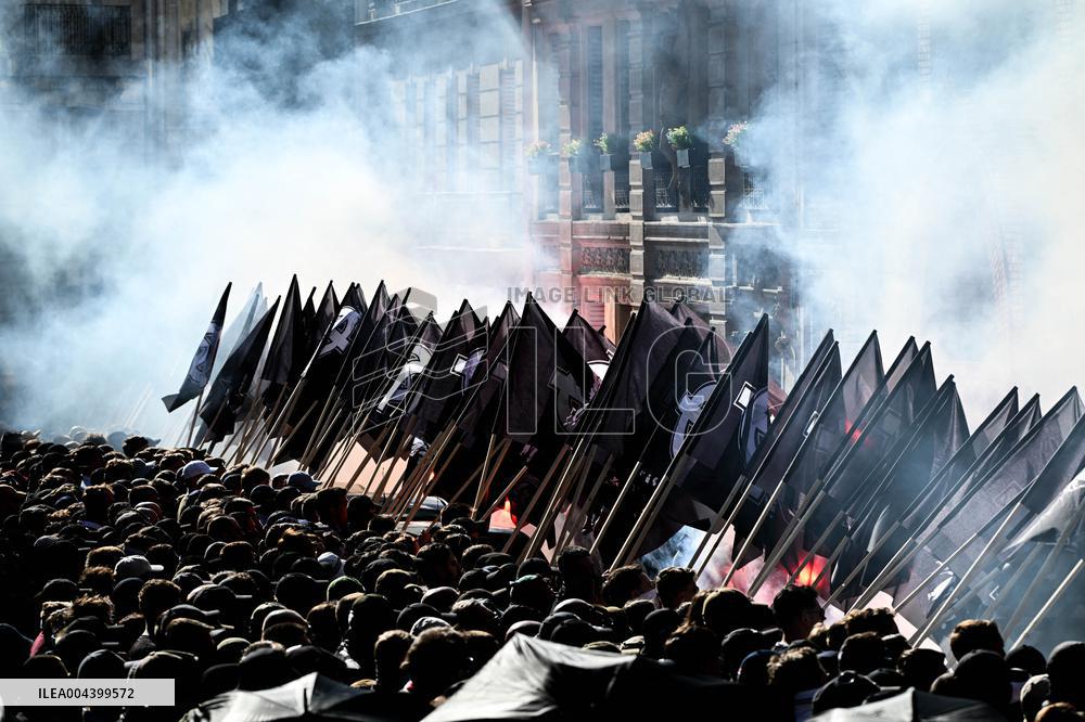 Neo-fascist March in Paris - France