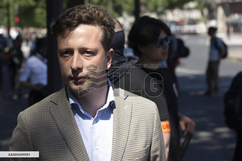 Neo-fascist March in Paris - France