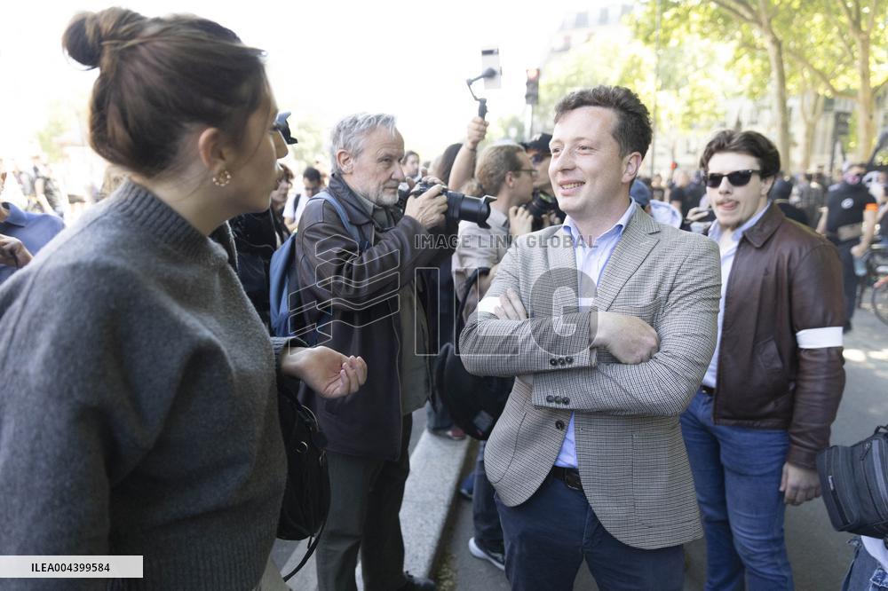 Neo-fascist March in Paris - France